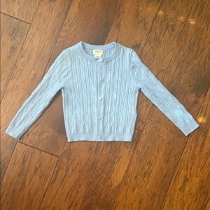 Crewcuts Light Blue Cable Knit Cardigan